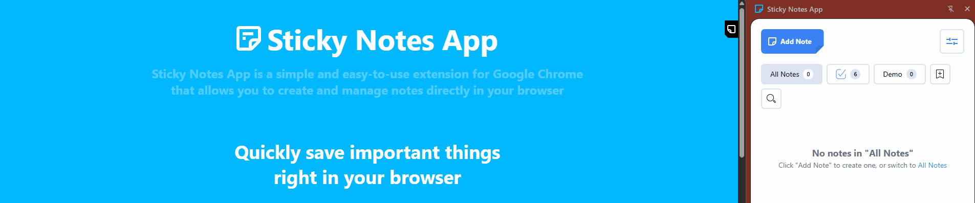 Image showing how to create a note using any text